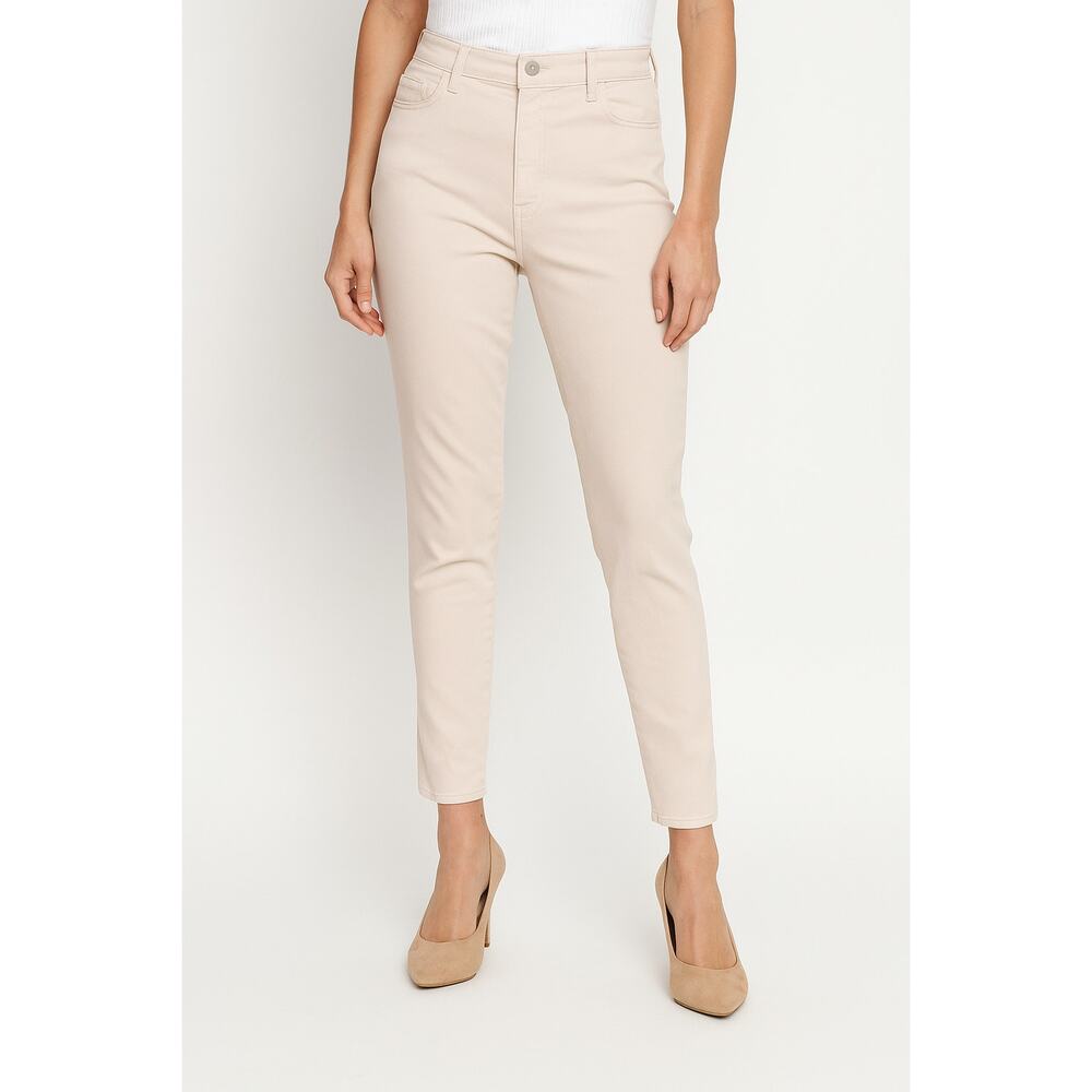 Lafayette 148 New York Blush Mercer Stretch Skinny Pants Women’s Size 4